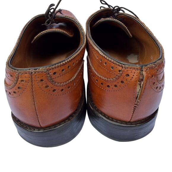 Allen Edmonds Lexington Cap Toe Oxford 10.5D Brown Dress Shoes main image 7